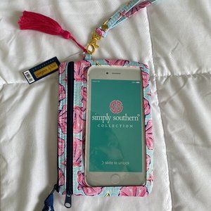 NWT! Simply Southern Wristlet with Phone Pouch